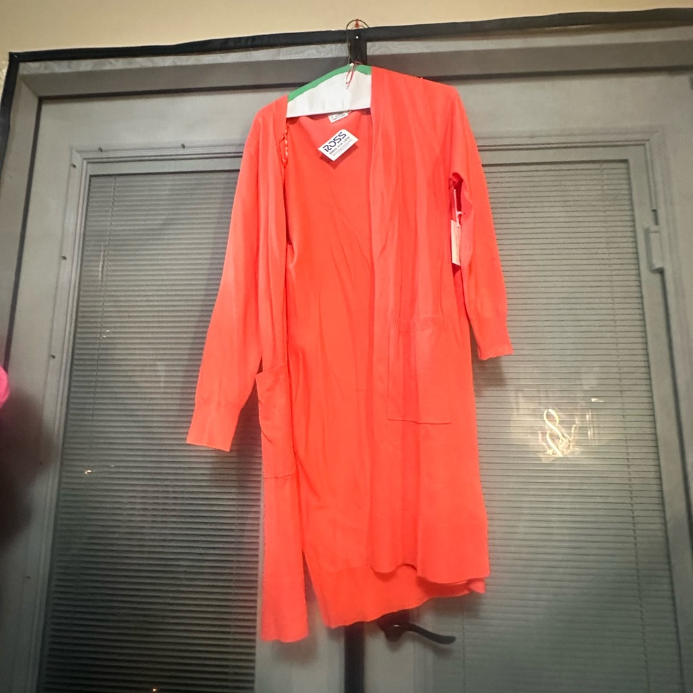 Coral Cardigan